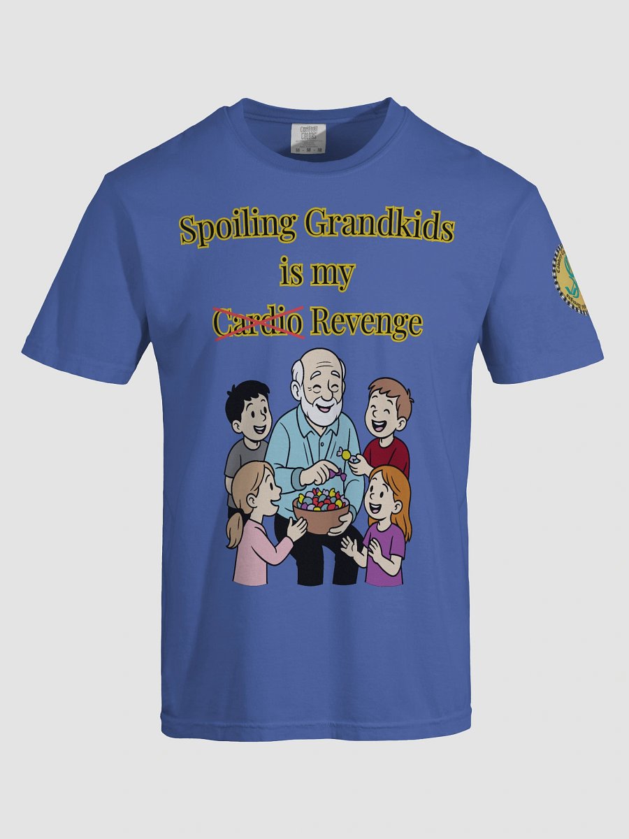 Spoiling Grandkids is my Cardio (Male) Comfort Colors Garment-Dyed Heavyweight T-Shirt Colors (2) product image (7)