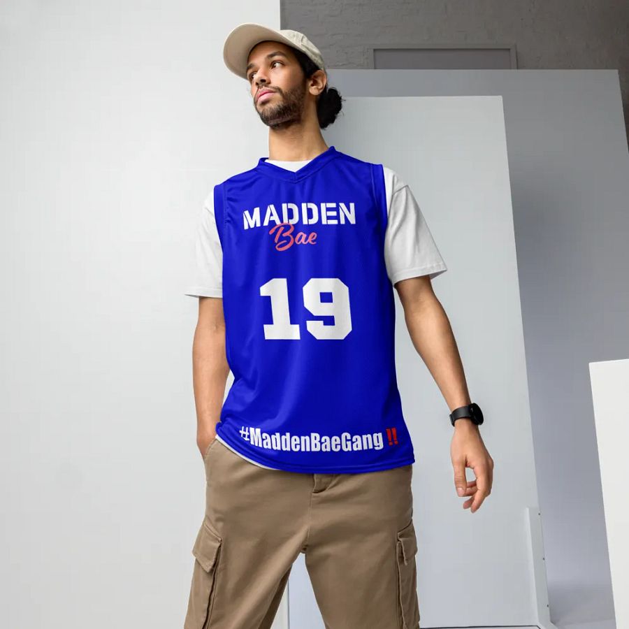 Madden Bae Jersey🦅 (Blue) product image (5)