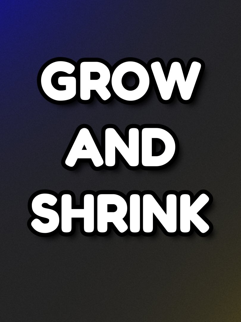 Grow and Shrink Text product image (1)