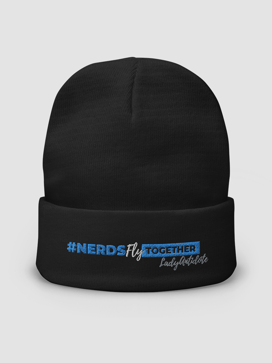 [LadyAntidote] Embroidered Beanie product image (2)