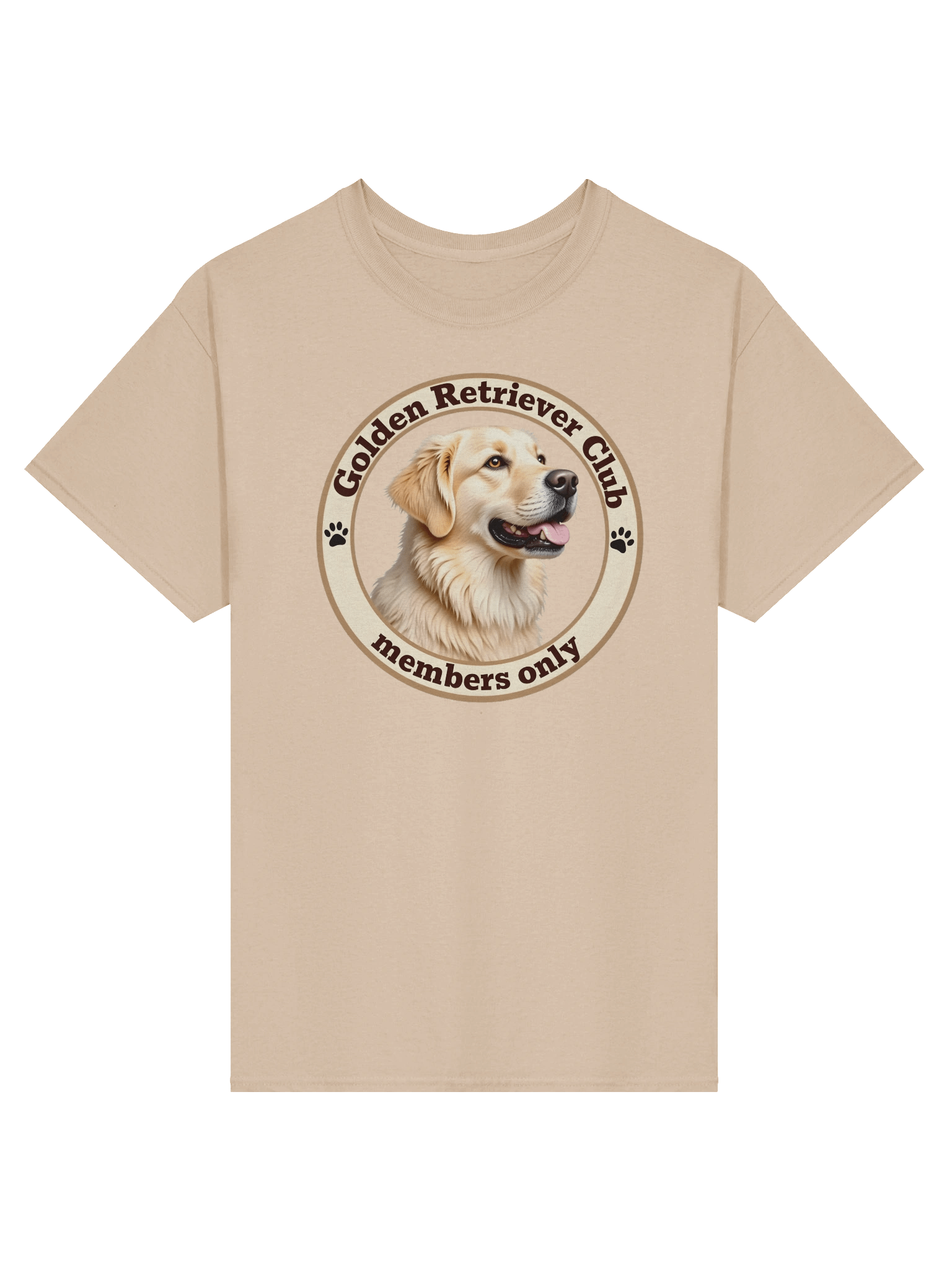 Golden Retriever Dog T-shirt, no. GR002 product image (1)