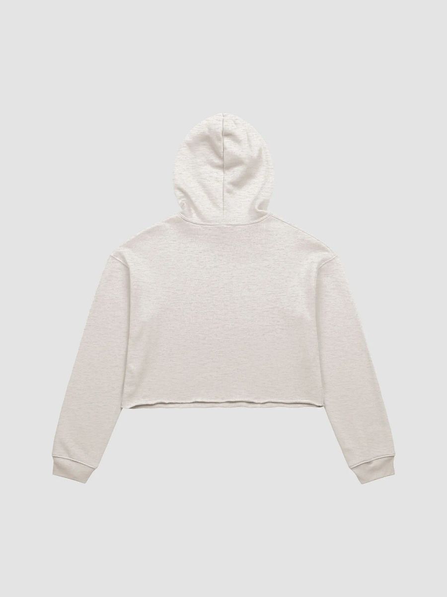 here kitty, kitty! Cozy Chic: Bella+Canvas Fleece Crop Hoodie product image (2)