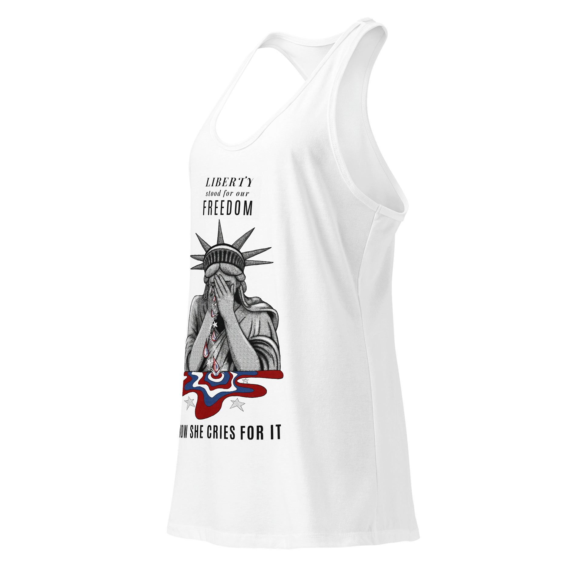 Civil Unrest - Lady Liberty Crying Tank product image (4)