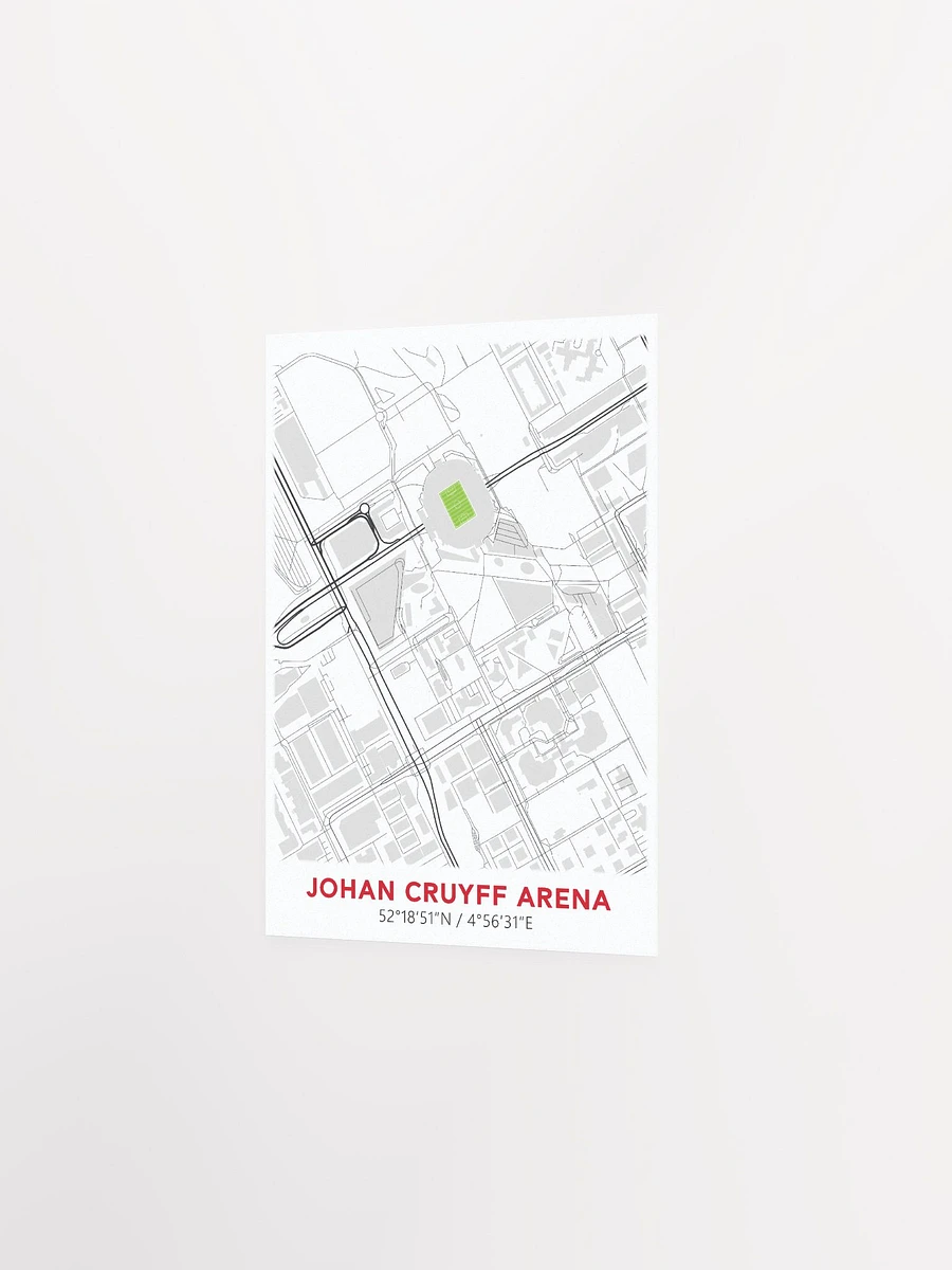 AFC Ajax Stadium Map Design Poster product image (9)