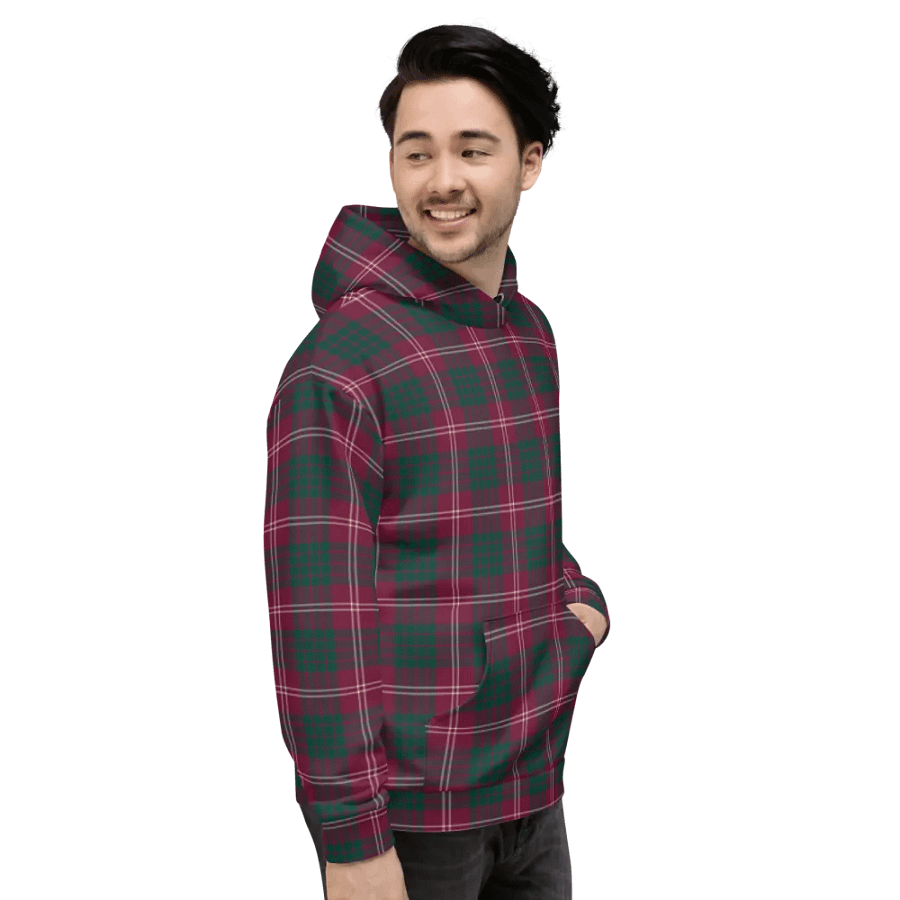 Crawford Clan Tartan Hoodie product image (5)