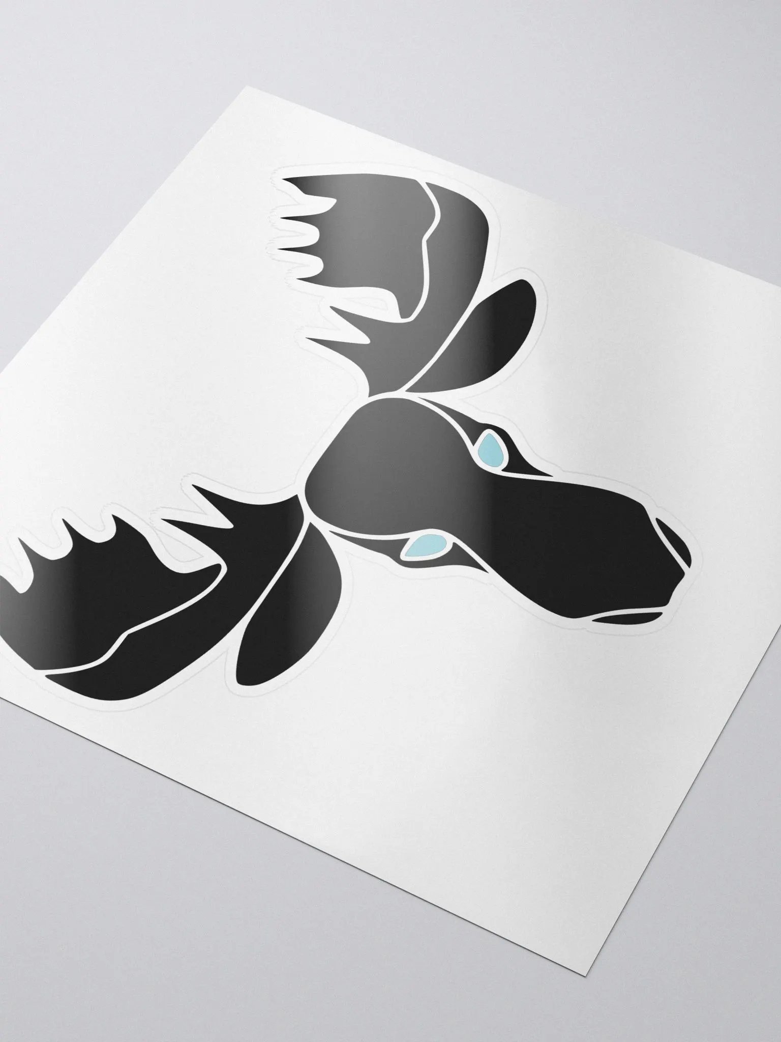 Madish Moose Logo Sticker product image (3)