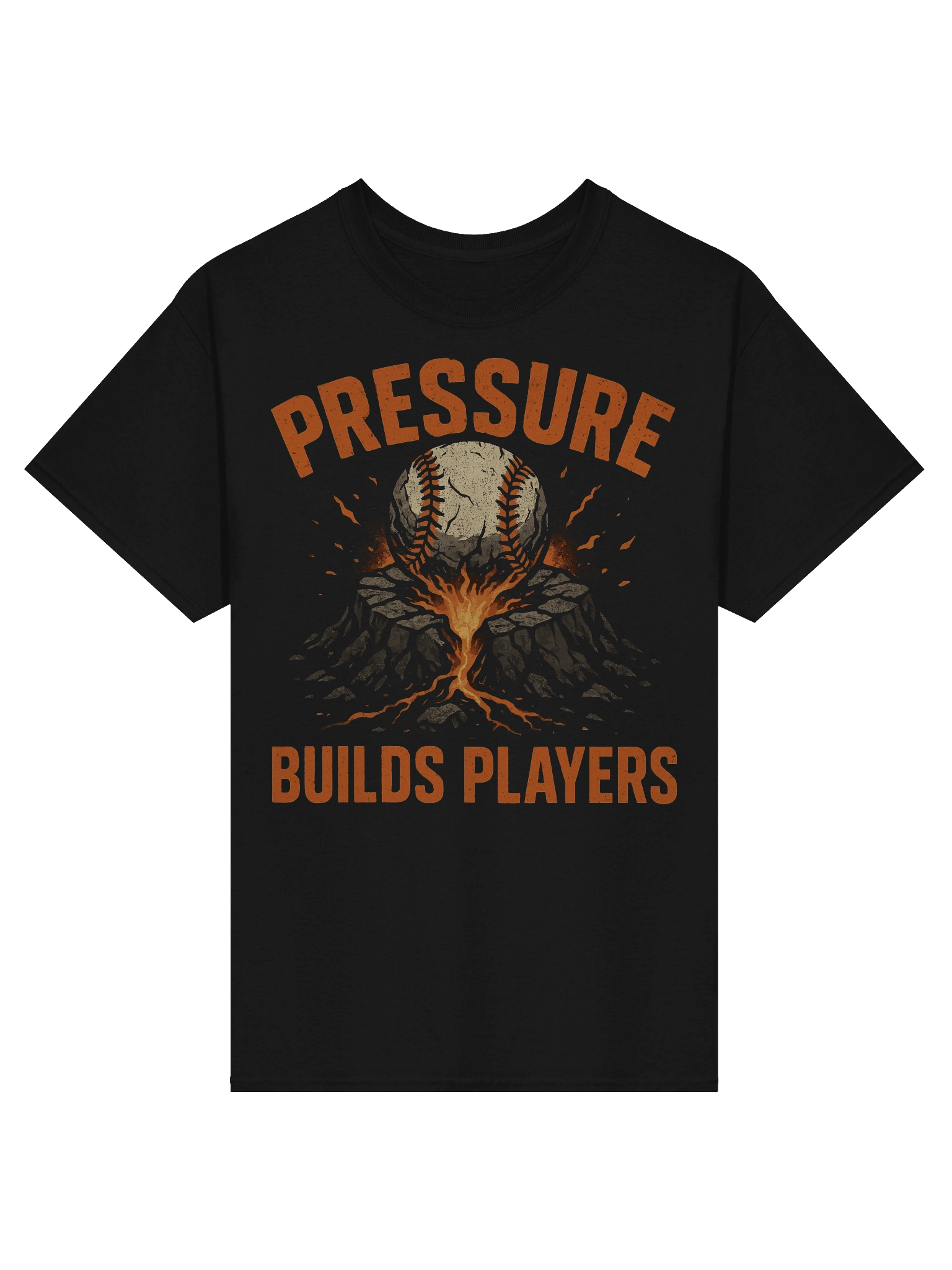 Pressure Builds Players Baseball Tee product image (1)