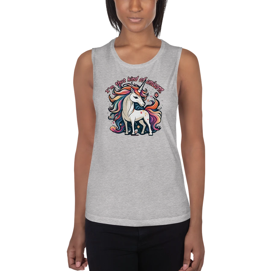 That kind of unicorn flowy tank top product image (13)
