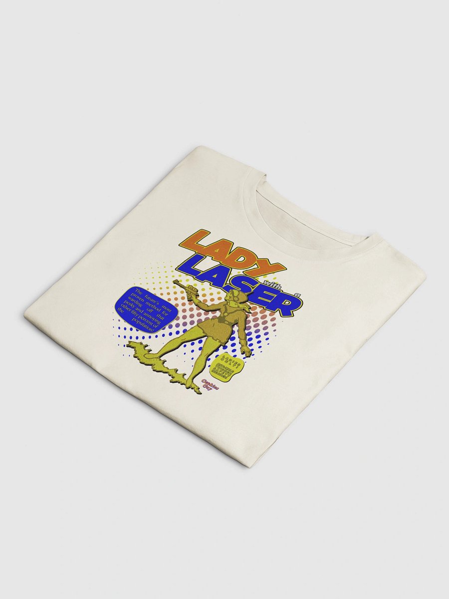 "Lady With A Laser" Retro Comic Crop Top product image (12)