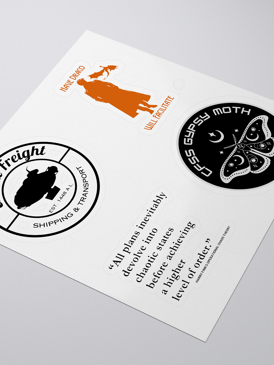 Outrageous Fiction Sticker Set product image (3)