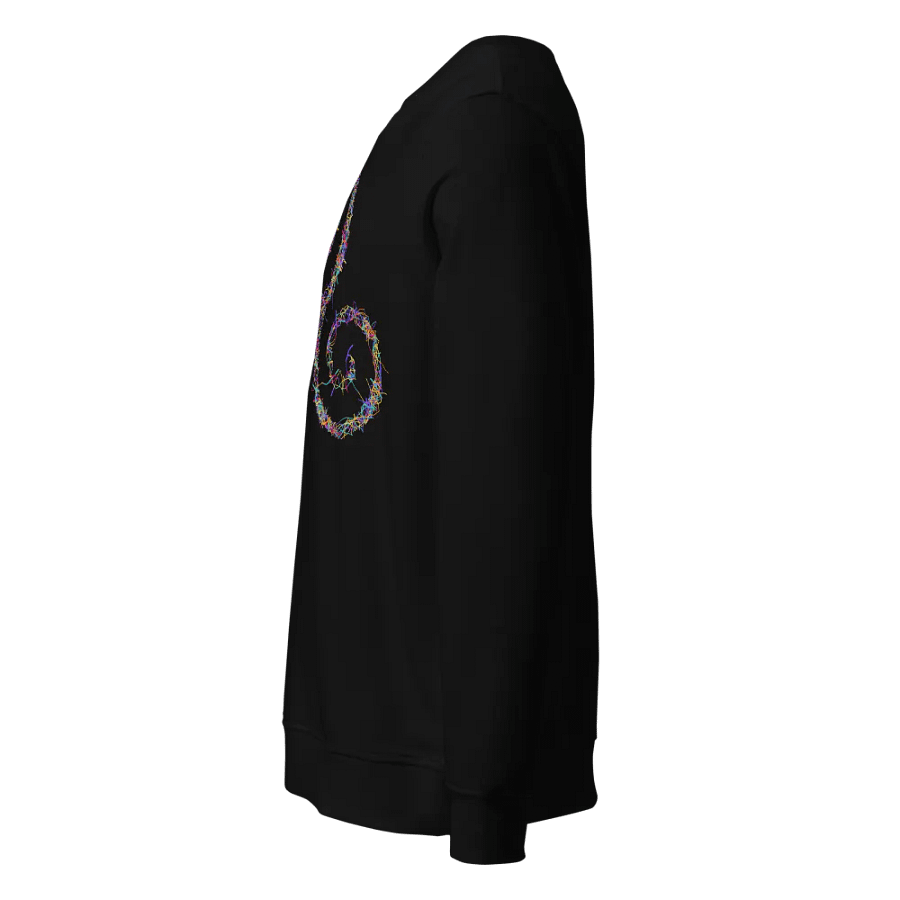 Pixelated Symmetry Organic Sweatshirt product image (3)