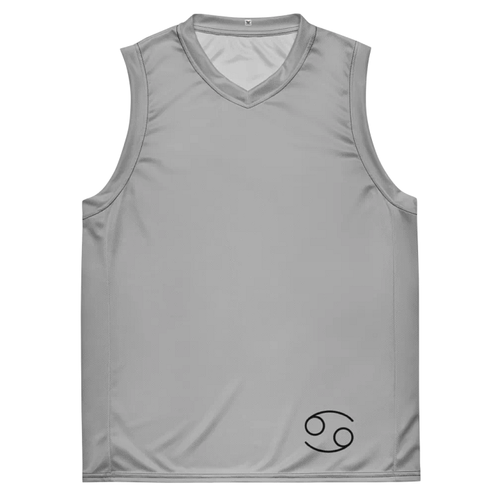 Cancer Zodiac All-Over Basketball Jersey product image (2)