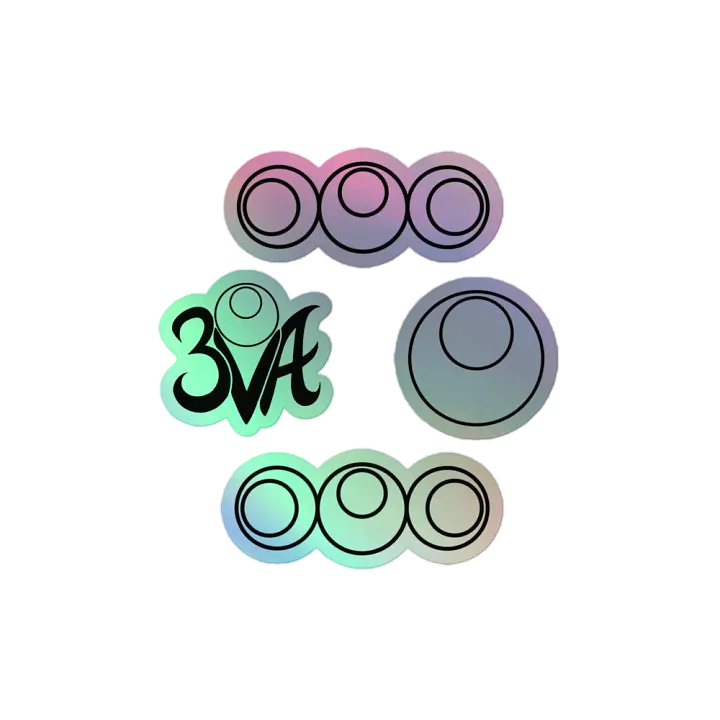 Holo Moonie Logo Stickers! product image (2)