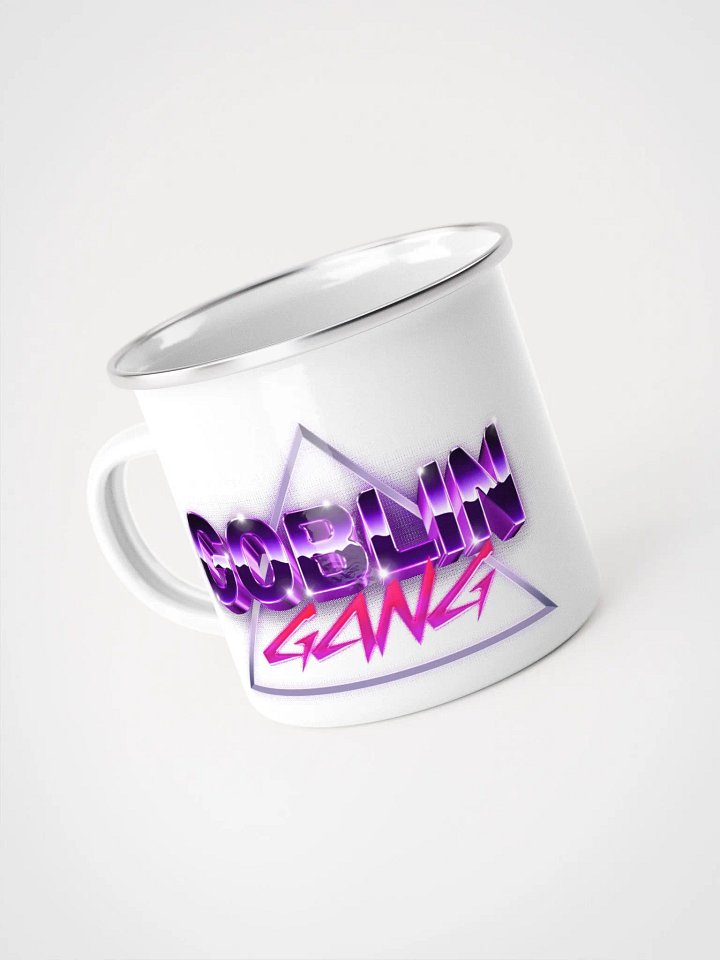 Goblin Gang Retro Pyramid Enamel Mug product image (1)
