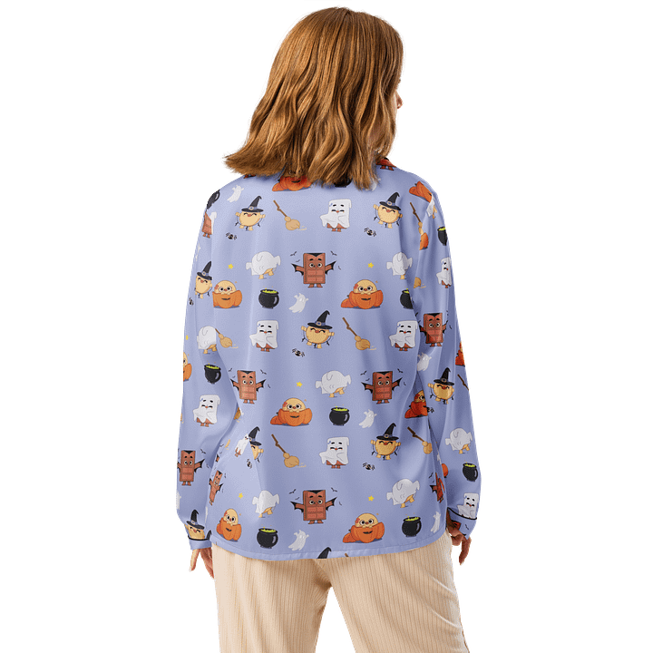 Let’s Get Spooky |Halloween Women's Pajama Top product image (2)