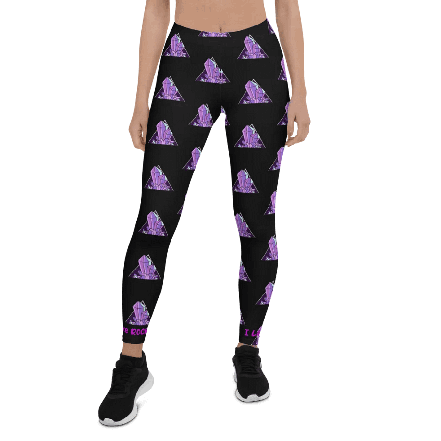 I Like Rocks Print Leggings product image (1)