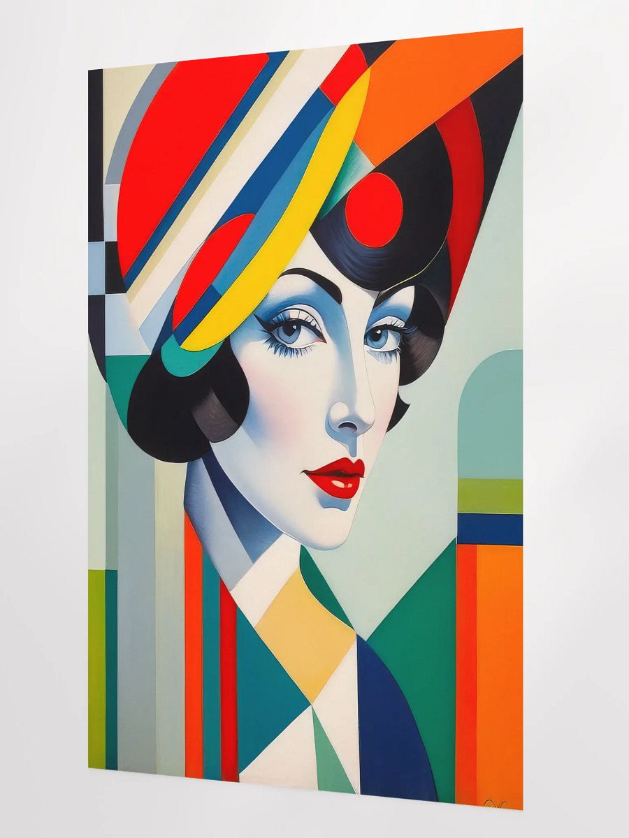 Vibrant Lucy - Flapper Girl Poster - Large 24x36 Inches product image (2)