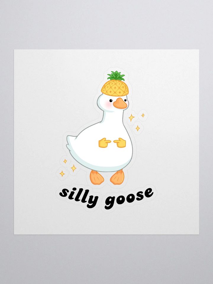 Silly Goose Sticker product image (1)