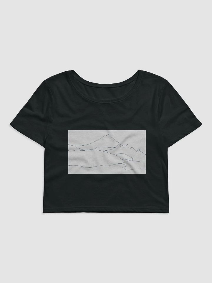 Gilbert Peak crop top (plain sketch outline) product image (1)