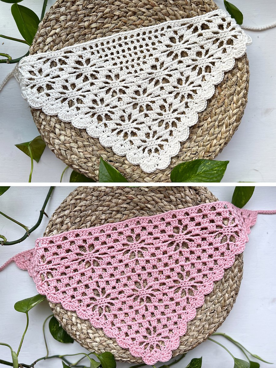 The Floral Bandana Crochet Pattern Collection, PDF eBook of 10 Bestselling Crochet Bandana Patterns product image (4)