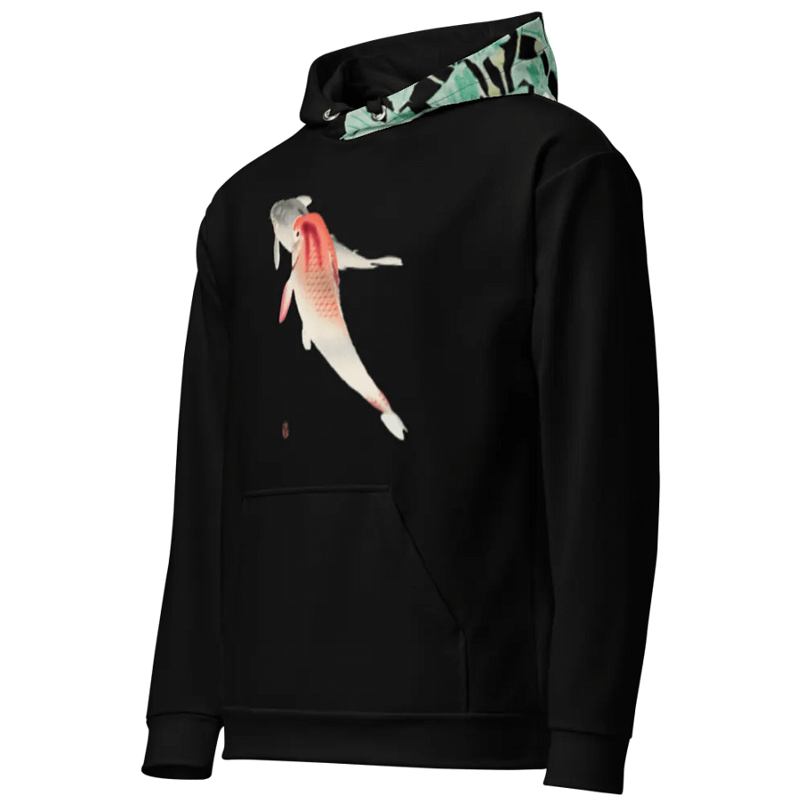 Carp or Koi All-Over Print Recycled Unisex Hoodie product image (4)