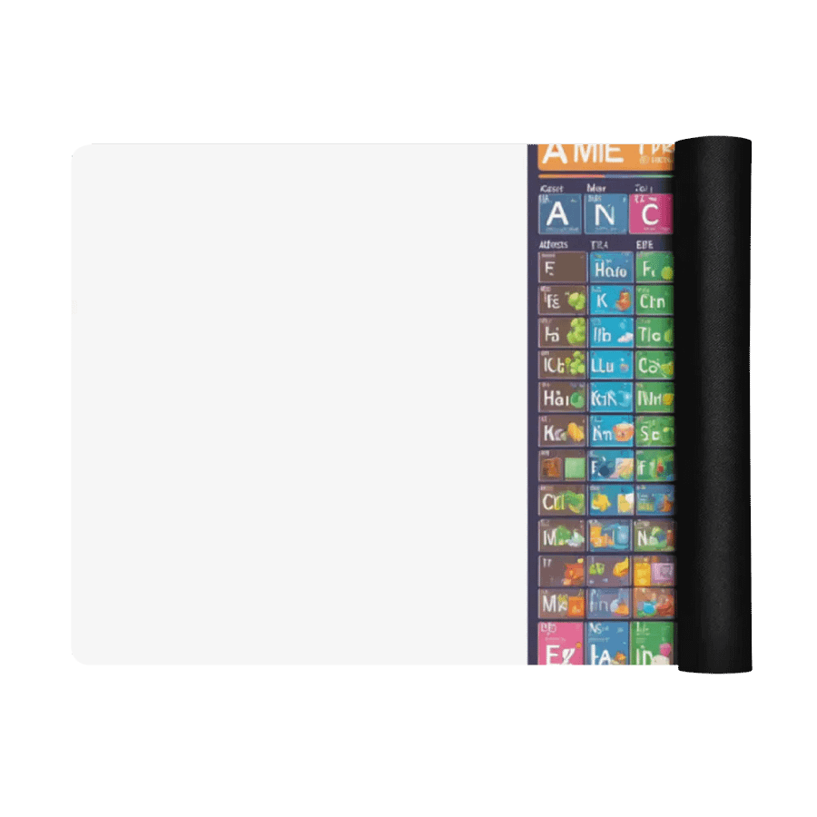 periodic table yoga mat product image (3)