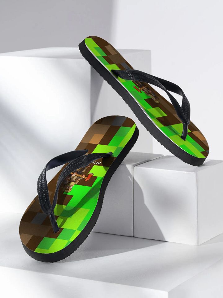 Patient PixelZ P Logo Flip-Flops (PixelZ My Craft v3) product image (2)