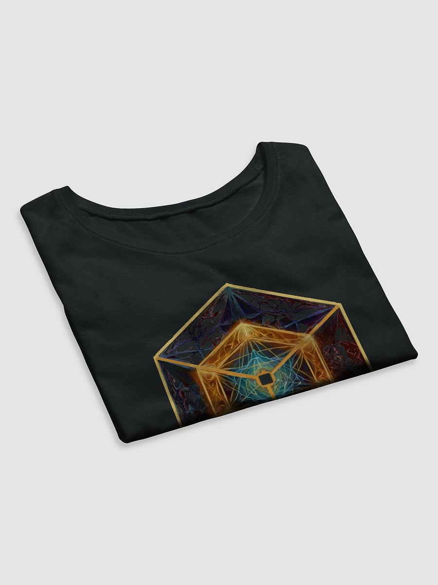 Geometric Optical Illusion Cube T-Shirt - Unique Visual Art product image (21)