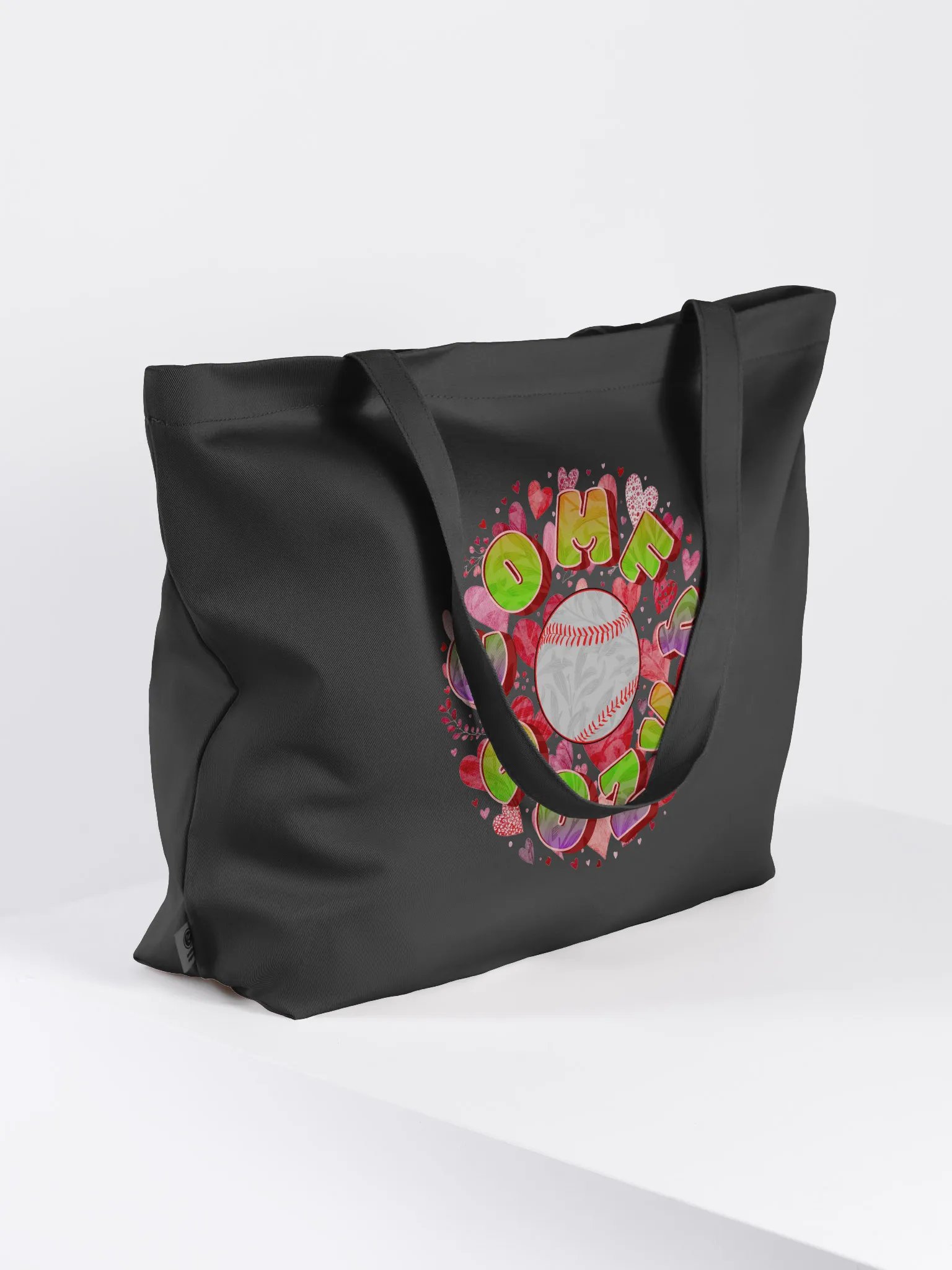Comfy Cozy Baseball Love Organic Tote product image (1)