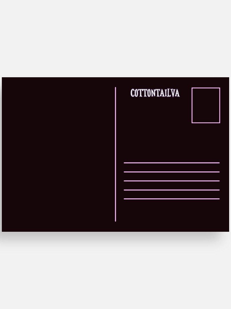 Vtuber Postcard - Cottontail product image (2)