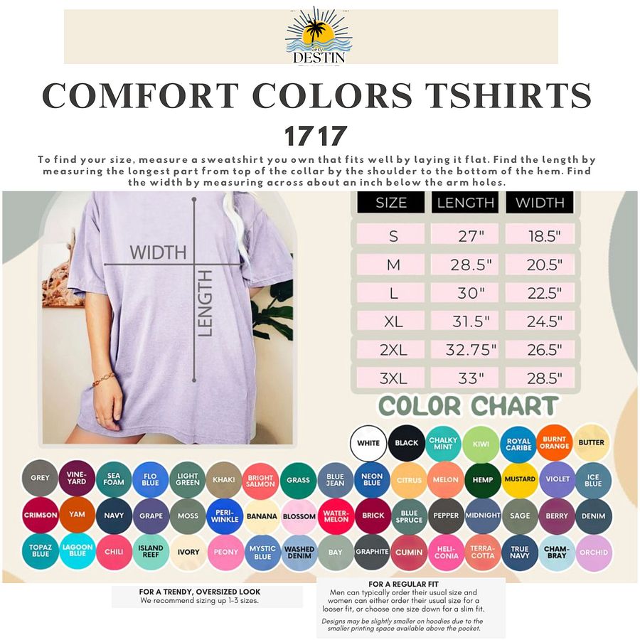 Comfort Color T Shirt - Live Custom Order product image (3)