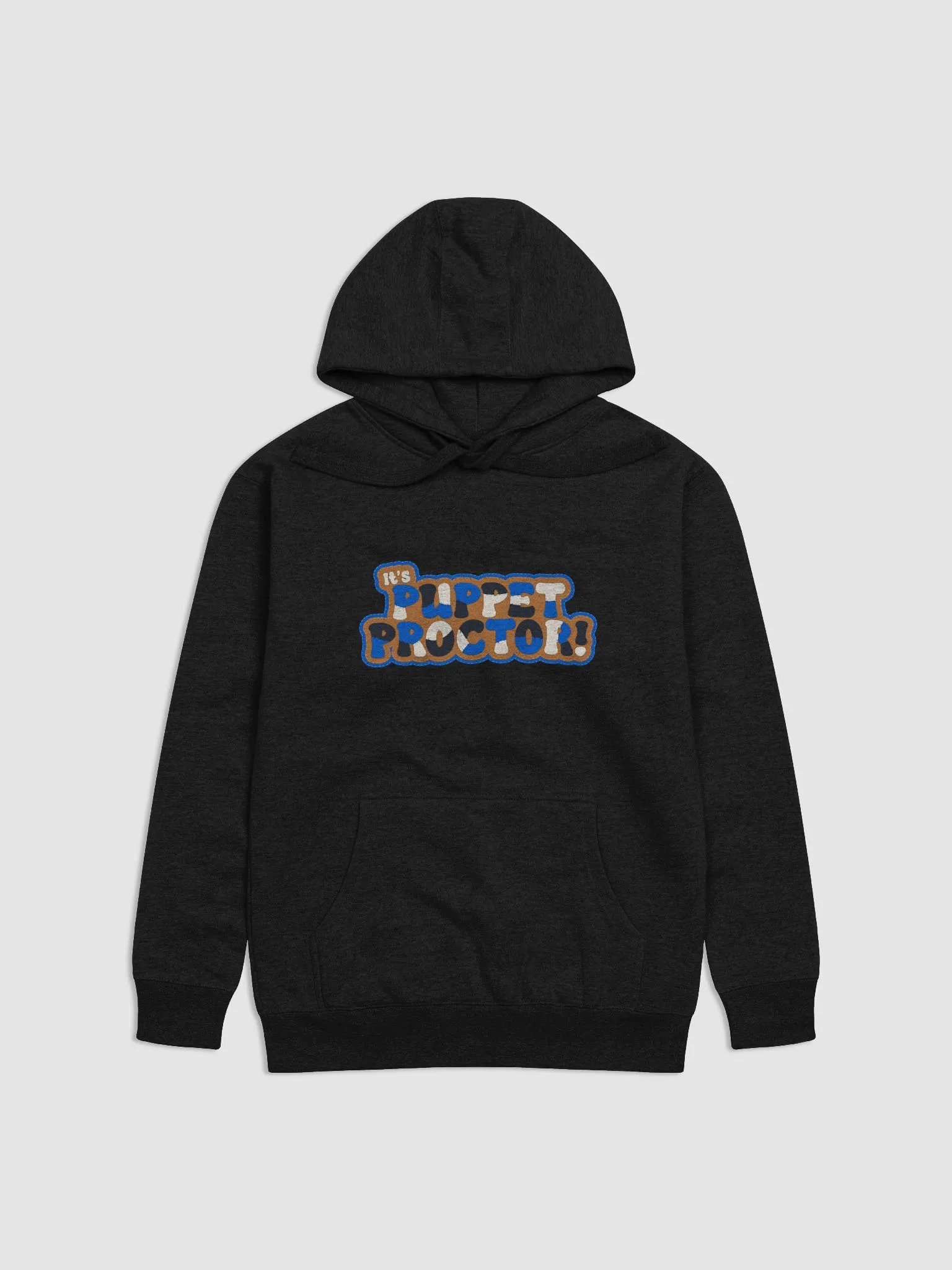 Patchwork Puppet Proctor Logo Unisex Hoodie product image (2)