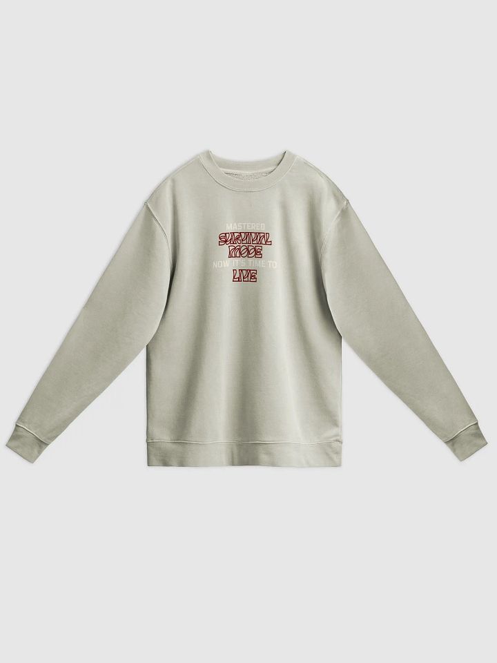 Survival Mode Distorted Sweatshirt product image (1)