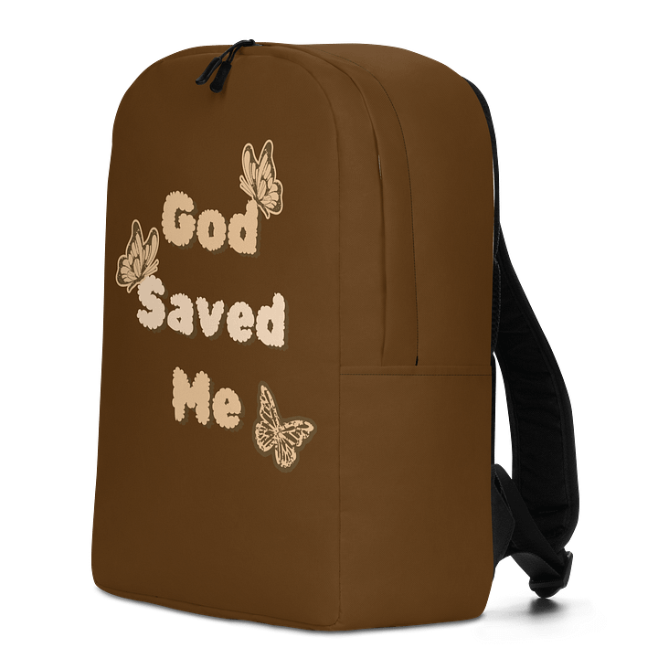 God Saved Me Backpack product image (2)