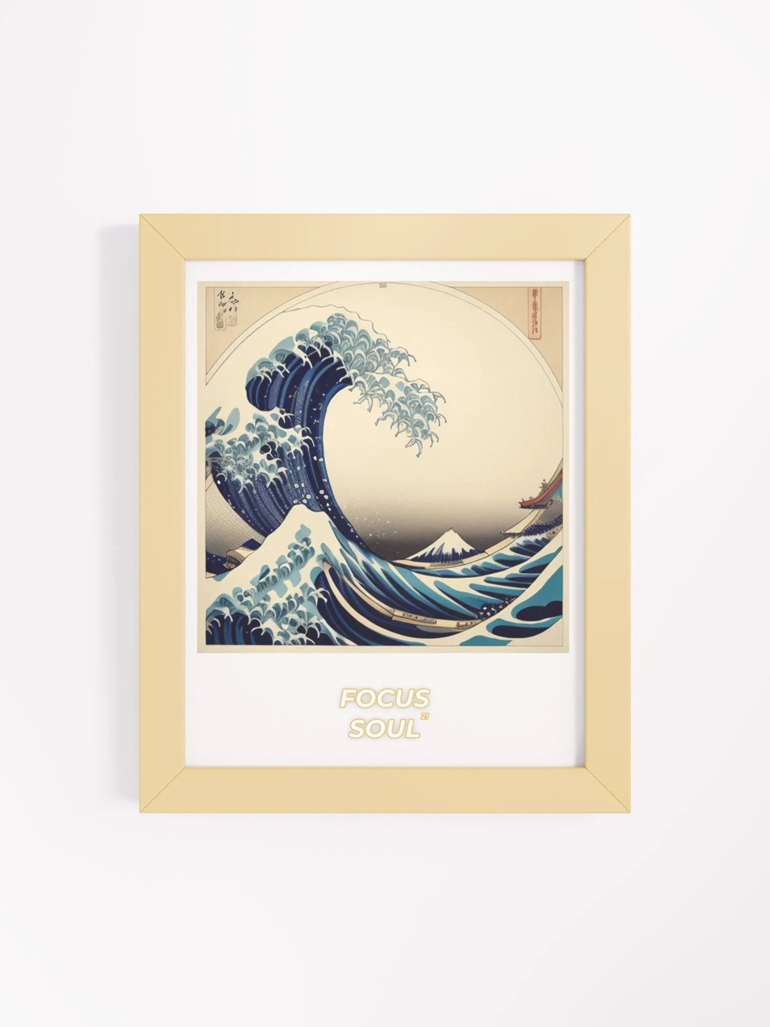 Soulful Wave Serenity Framed Poster product image (28)