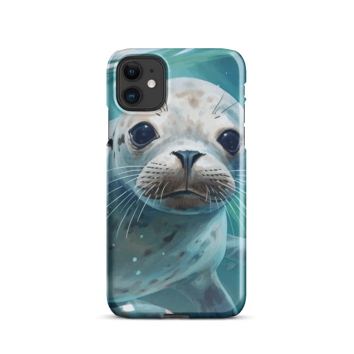 Whiskered Seal iPhone® Snap Case product image (1)