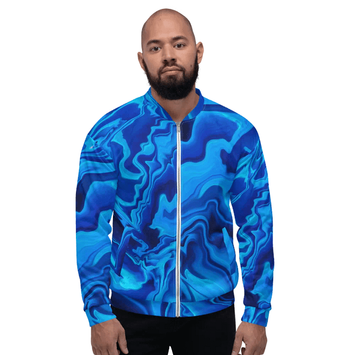 Oceanic currents Bomber jacket product image (1)