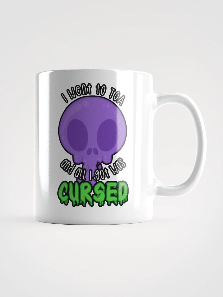 All I Got Was Cursed - Warlock - White Glossy Mug product image (1)