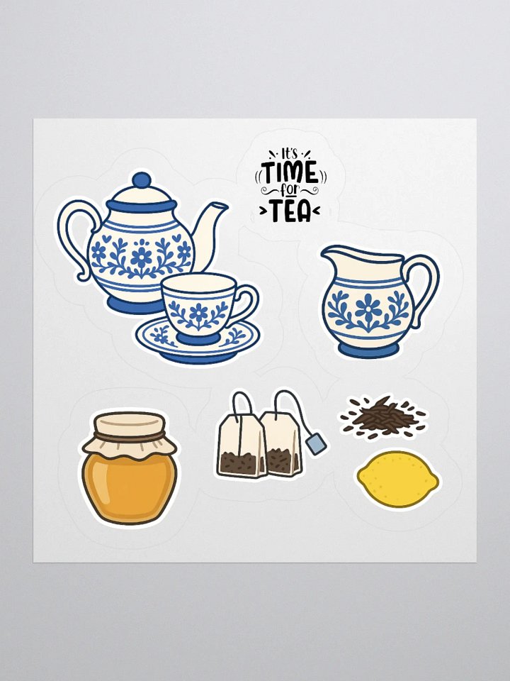 Tea Time Delight Sticker Pack product image (3)