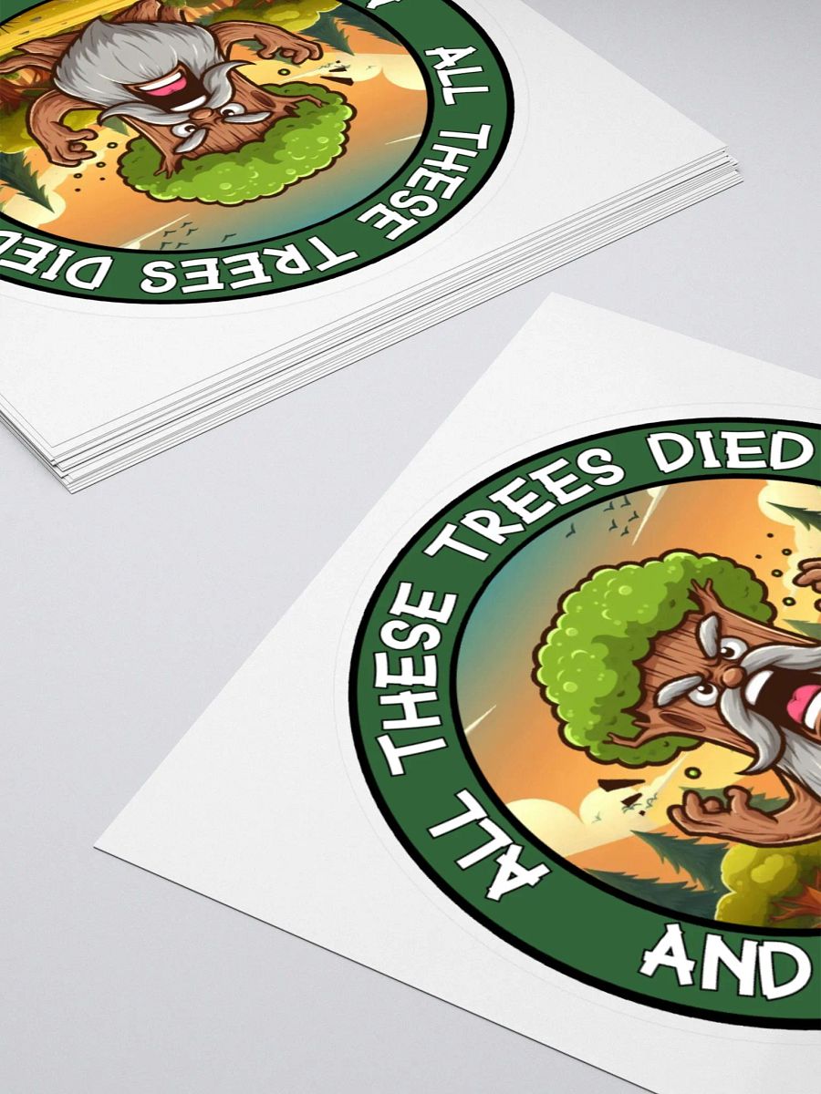 JAY - ANGRY TREE STICKER product image (11)