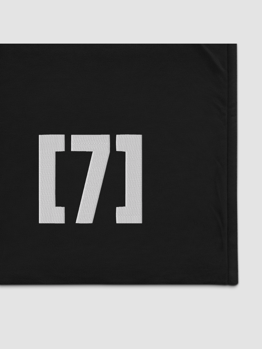 ASolid[7] Logo Embroidered Premium Sherpa Blanket product image (5)