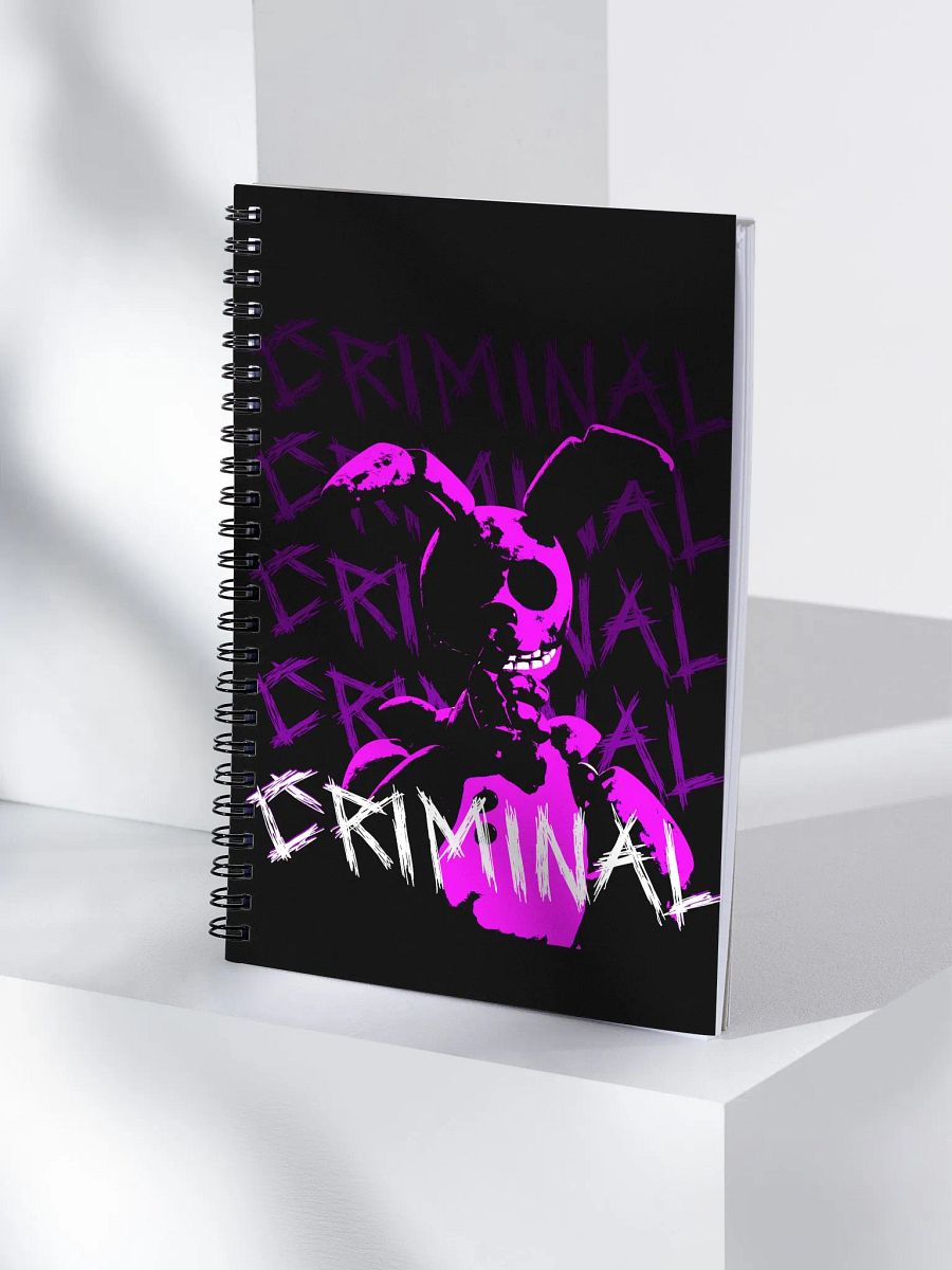 CRIMINAL - Notebook/Sketchbook product image (4)