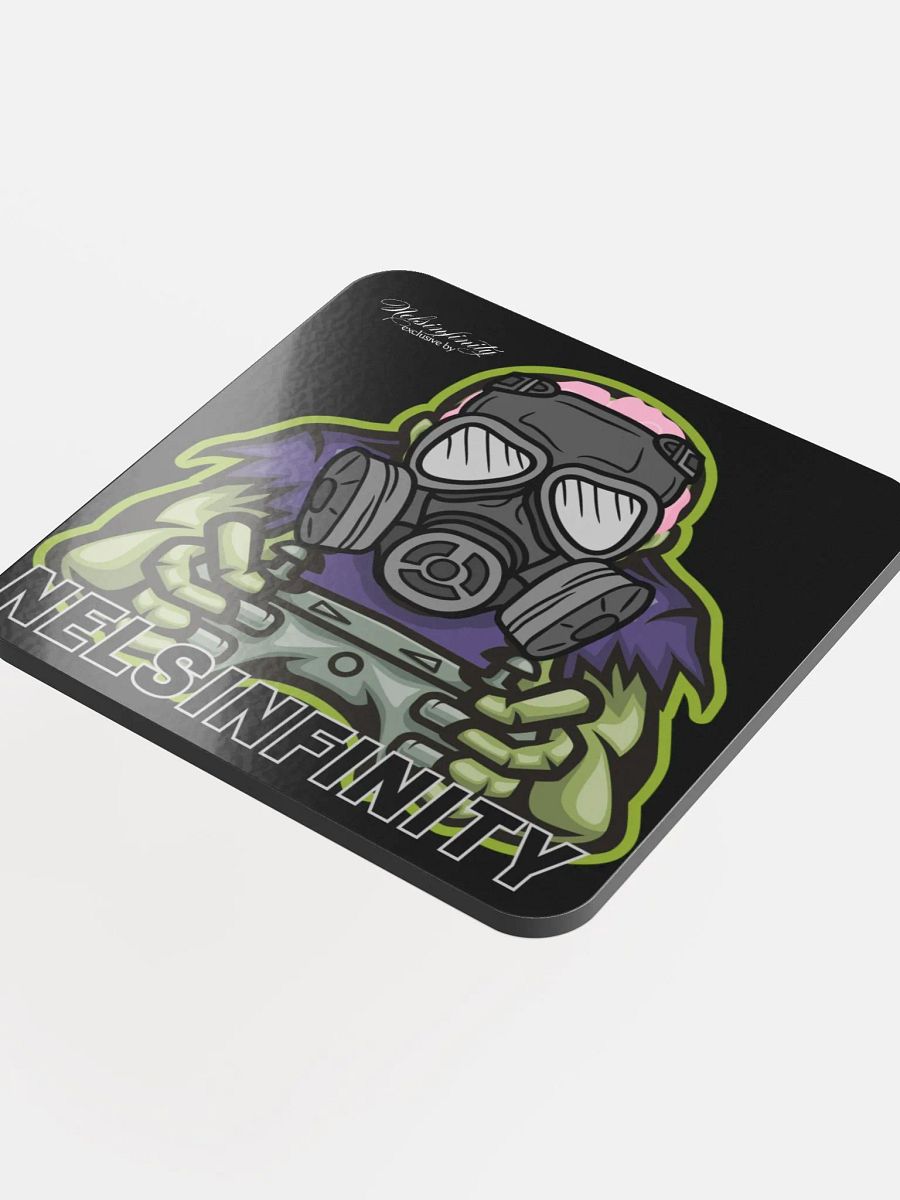 NelsInfinity's OG Gas Mask Zombie Logo V4 Coaster product image (4)