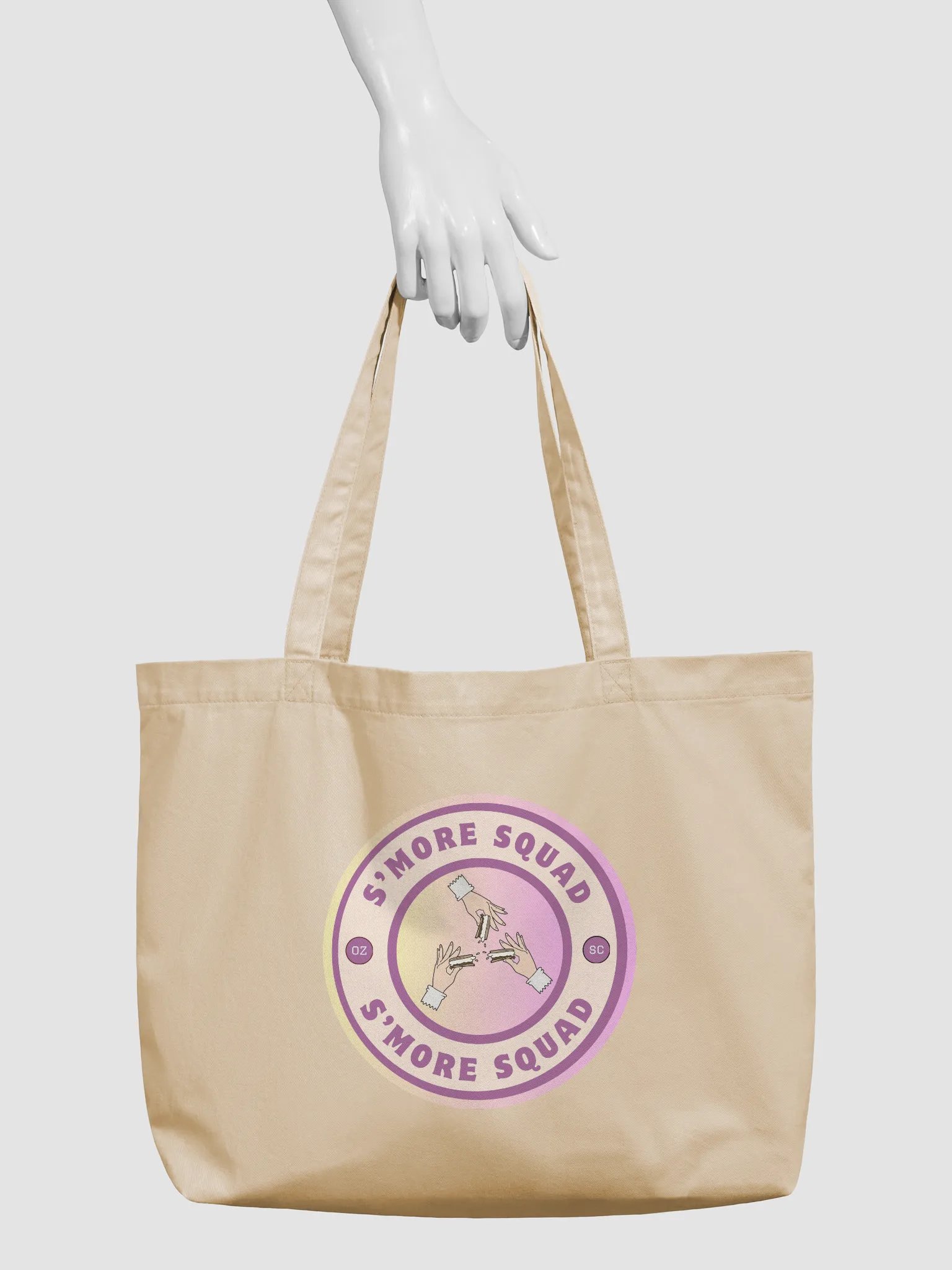 Smore Squad Organic Tote Bag product image (3)