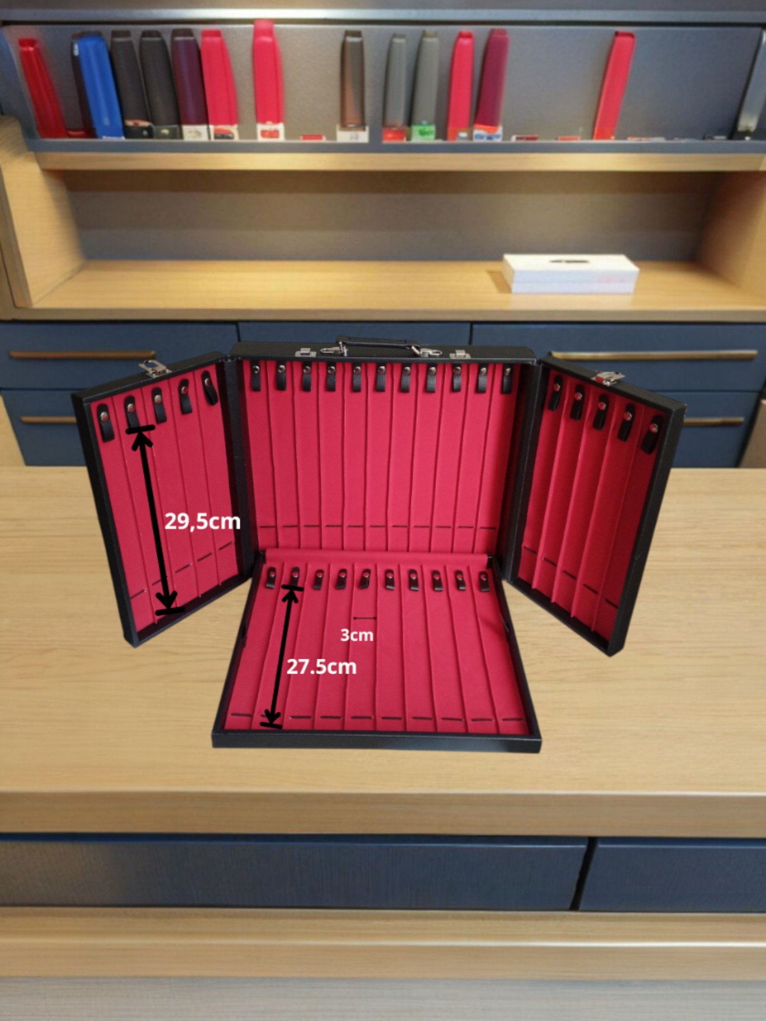 شنط مسابيح سعة 31 مسباح لون اسود product image (3)