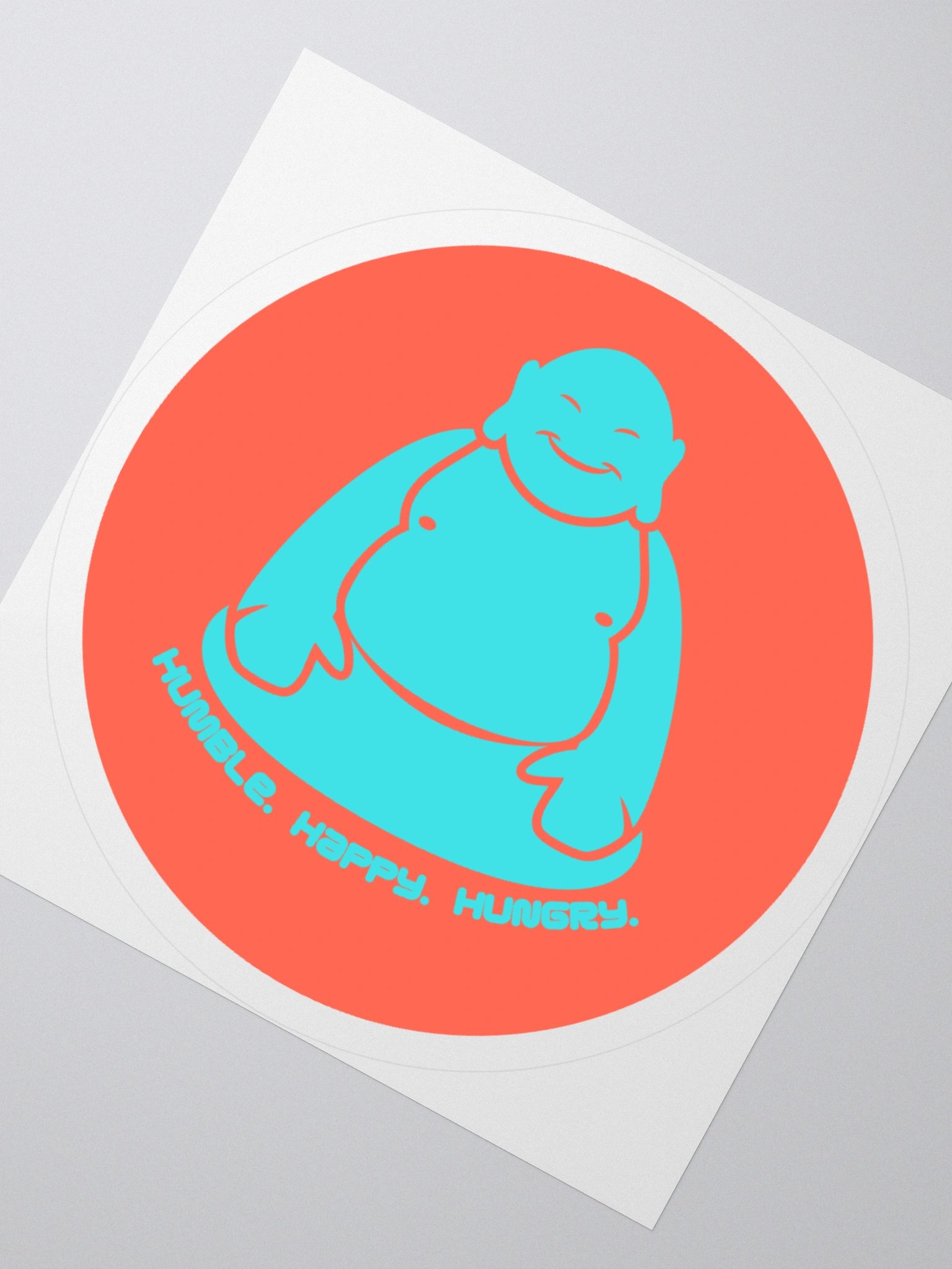 Humble Happy Hungry Vinyl Sticker product image (5)