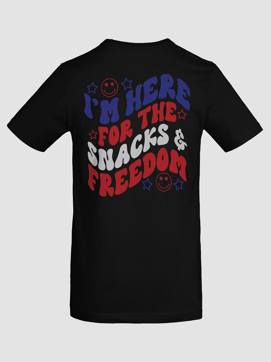 Patriotic Snacks & Freedom T-Shirt product image (8)