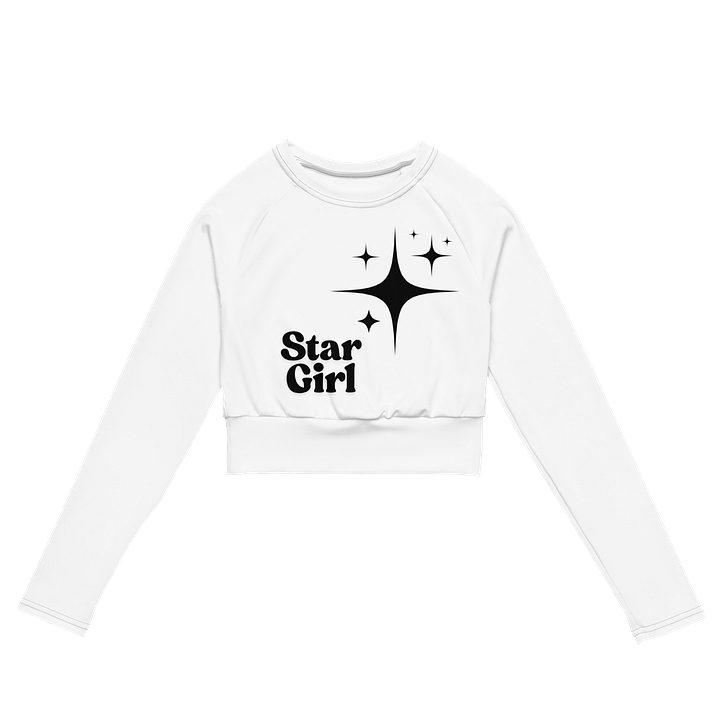 Eco-Chic All-Over Print Crop Top product image (2)