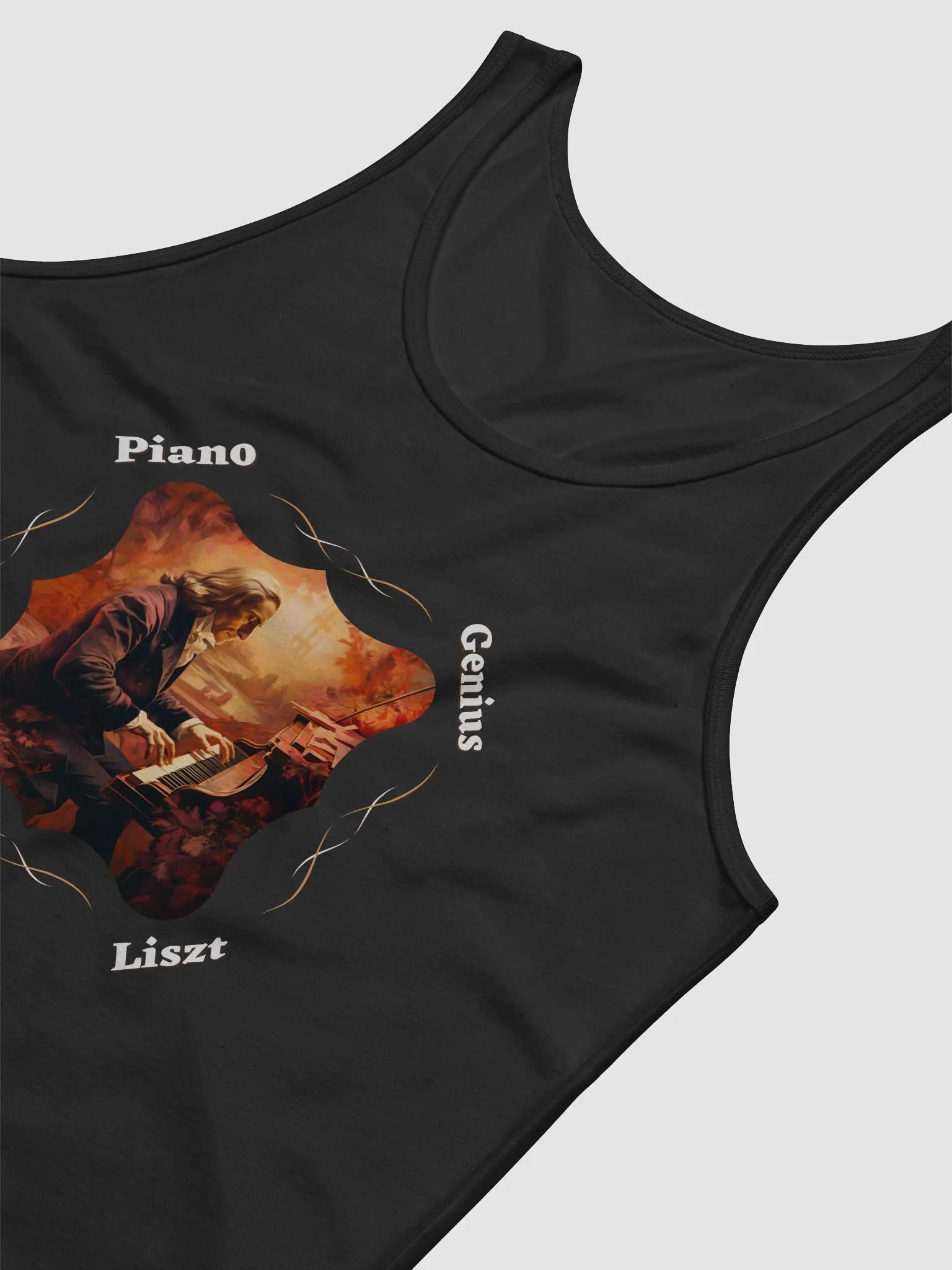Franz Liszt - Piano Genius | Dark Tanktop product image (3)