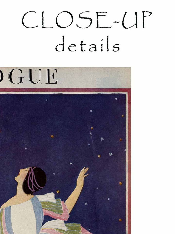 Vintage Vogue Cover October 1921 by George Wolfe Plank product image (20)